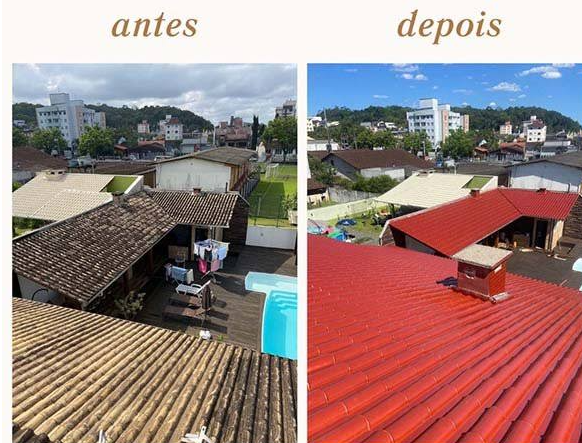 Lavação e Pintura de Telhado em Florianópolis e Grande Florianópolis